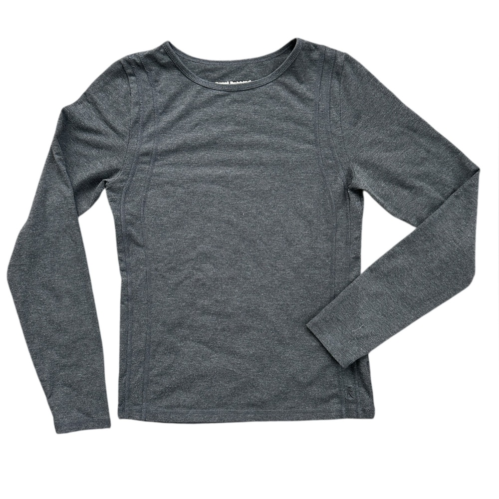Royal Robbins Long Sleeve Top Womens Medium Grey Excellent Base Layer Hiking